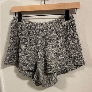 Brandy Melville Black and Gray lounge Shorts